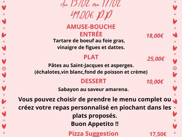 Piazza Ristorante Rose rouge coeur saint-valentin menu flyer A4 (A5).jpg